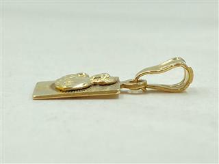 Gold Charm 14K Yellow Gold 0.8g